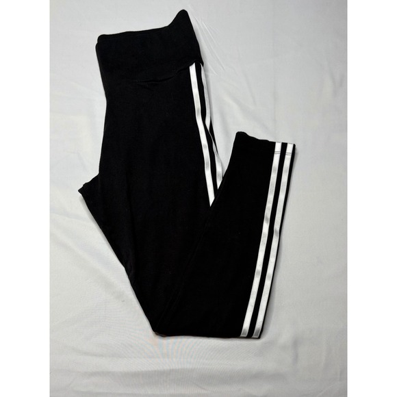 adidas Pants - Adidas Originals Women 3-Stripes Leggings Black White Tights Size M NWT